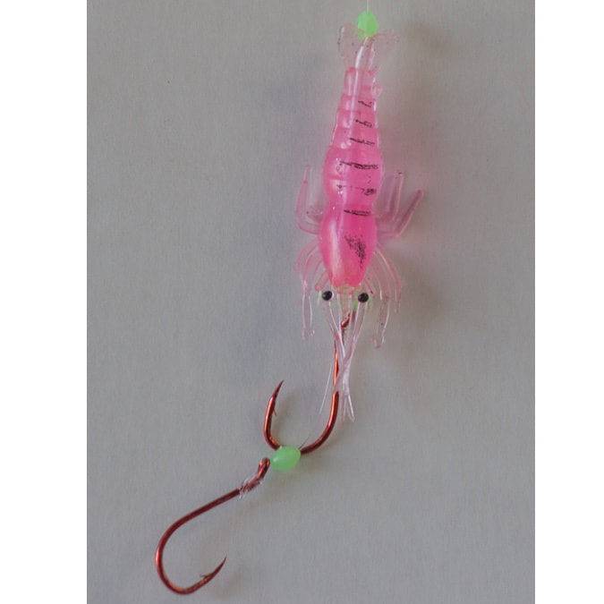 4.5CM UV Pink Shrimp Lure